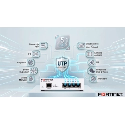 FortiGate 30G - urządzenie + licencja UTP na 5 lat
