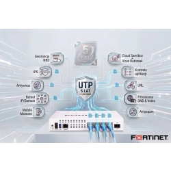 FortiGate 40F - urządzenie + licencja UTP na 5 lat FortiGate 40F - urządzenie + licencja UTP na 5 lat