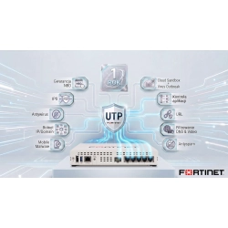 FortiGate 51G - urządzenie + licencja UTP na 1 rok